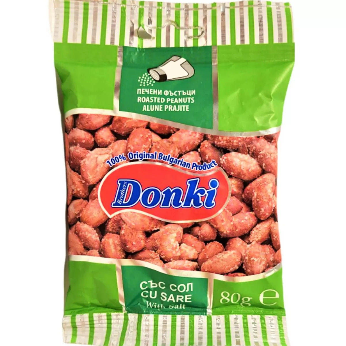 Печени Фъстъци със Сол DONKI 80гр