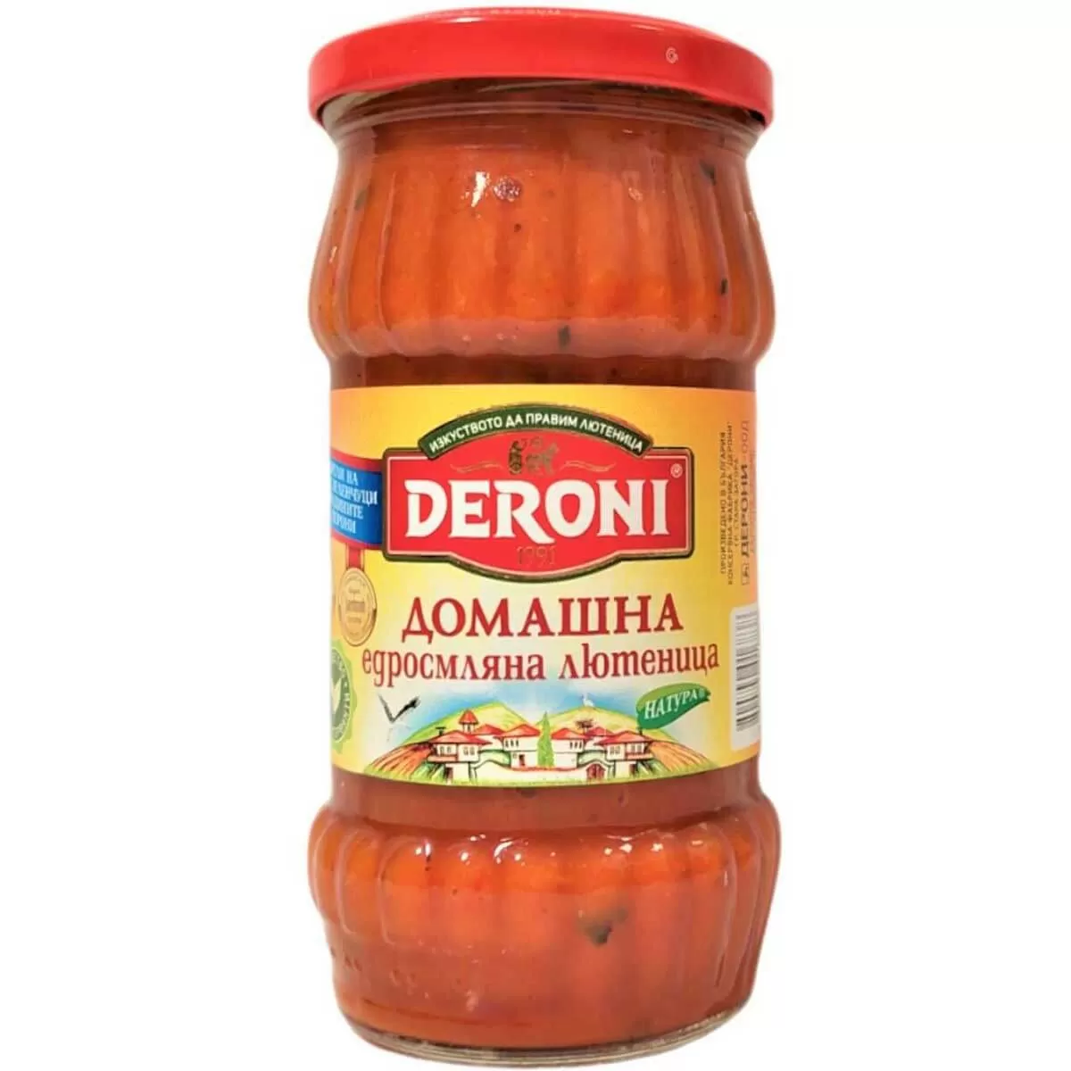 Домашна Едро Смляна Лютеница DERONI 315гр