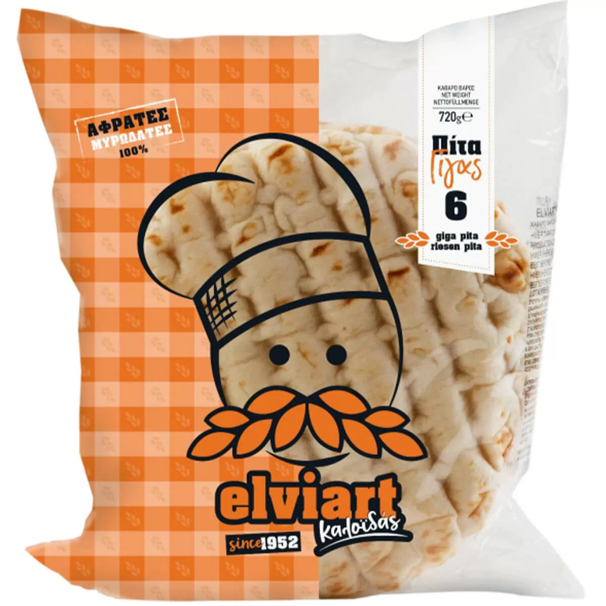 Гръцка Питка Гигант ELVIART 21см