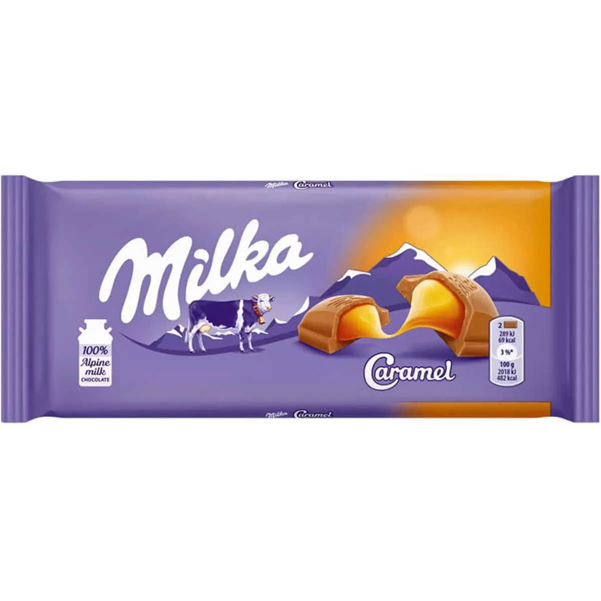 Шоколад MILKA Карамел 100гр