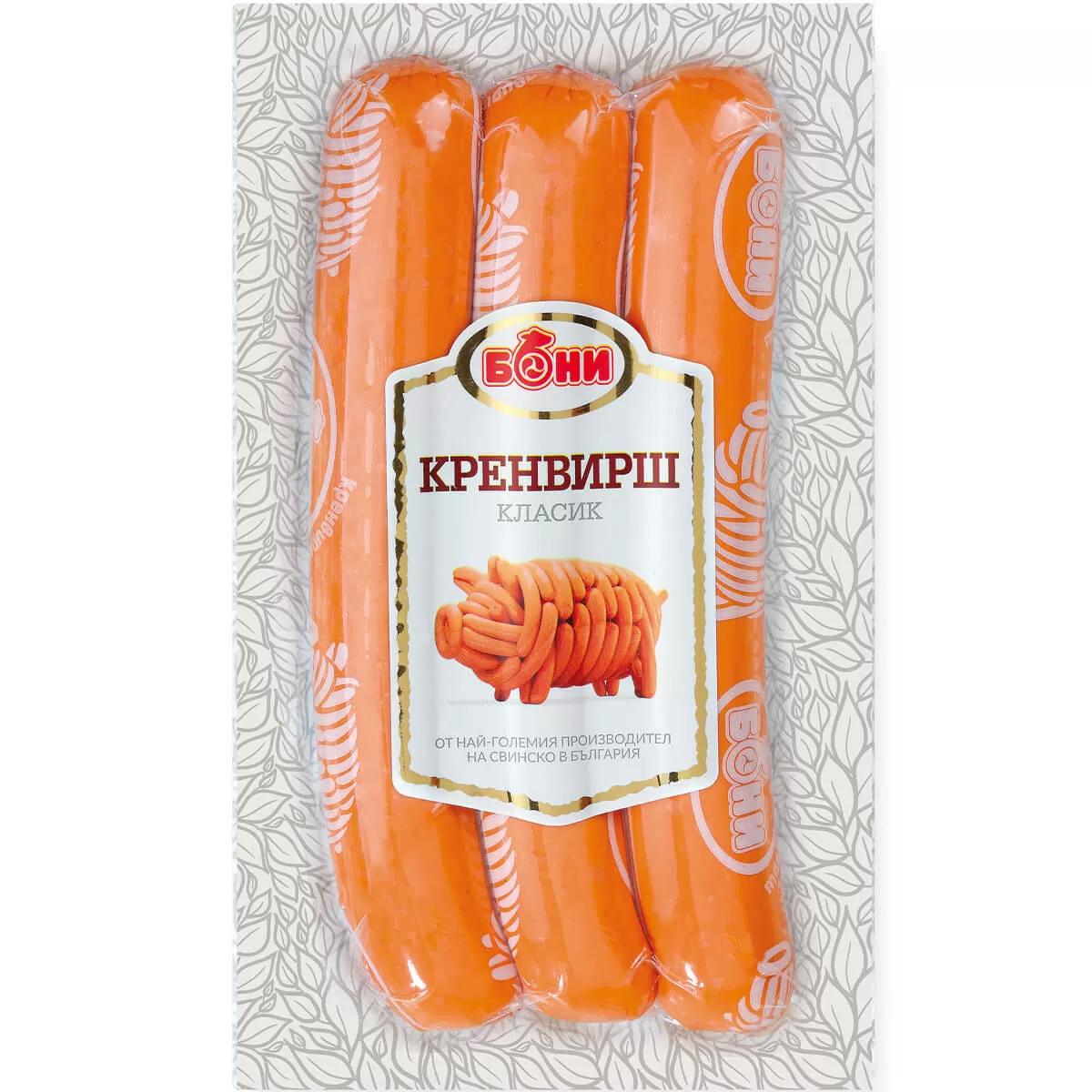Кренвирш БОНИ Класик 300гр