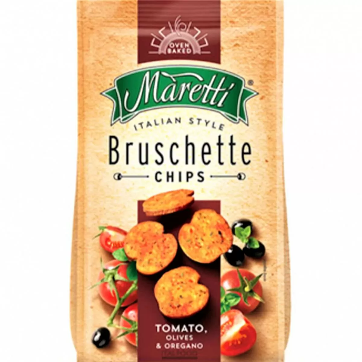 Брускети MARETTI Домат, Маслини и Риган 70гр