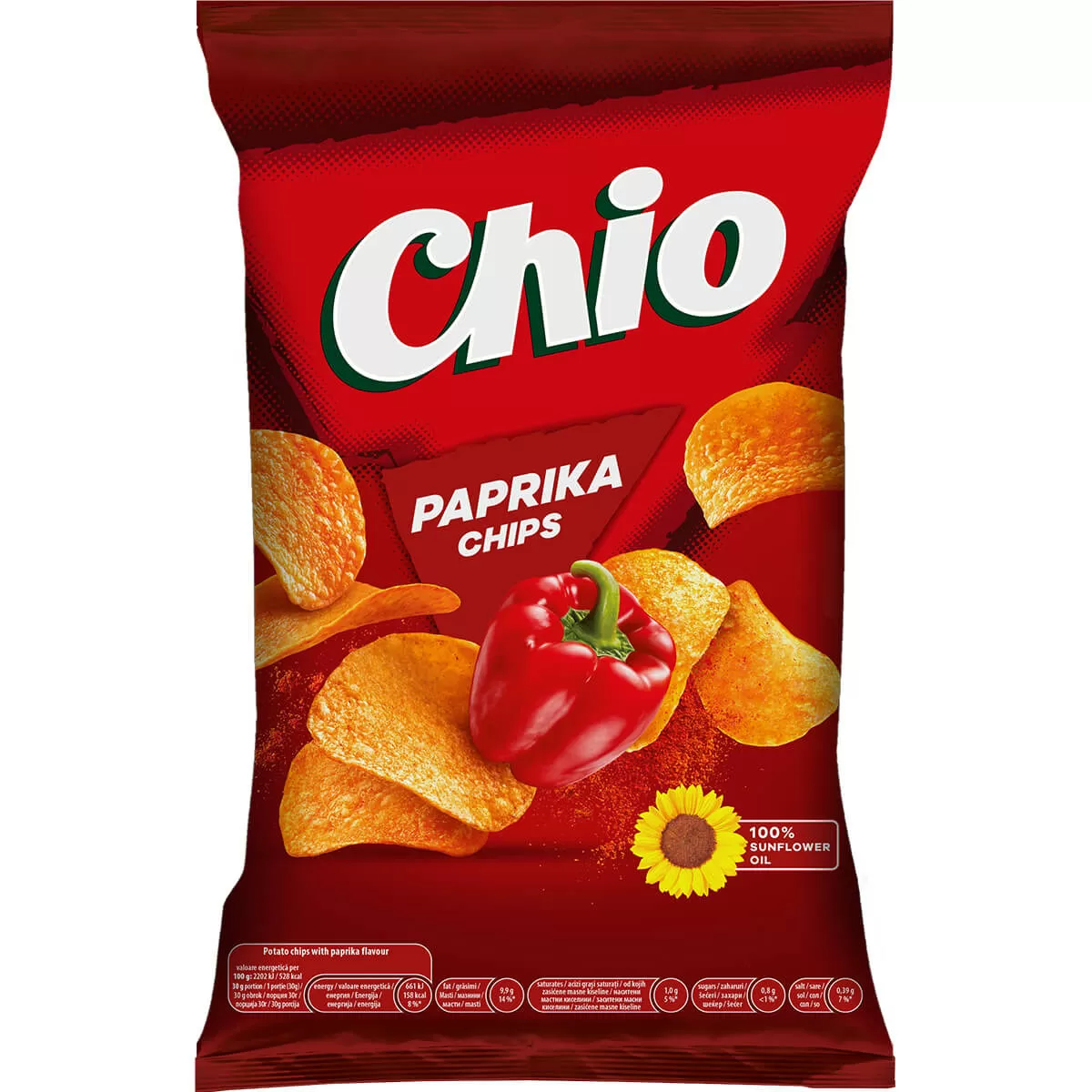 CHIO Чипс Паприка 140гр