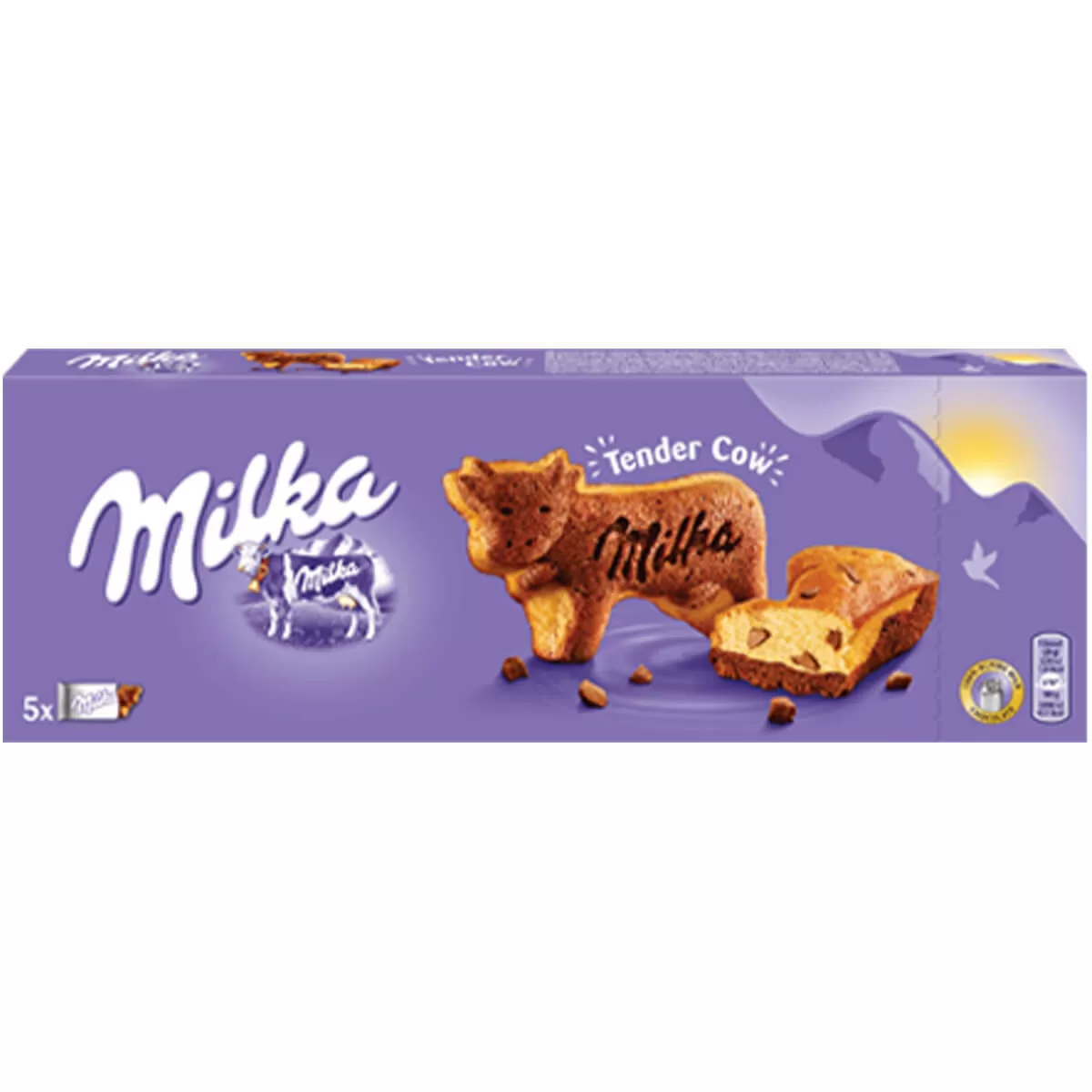 Кексче MILKA Tender Cow 140гр