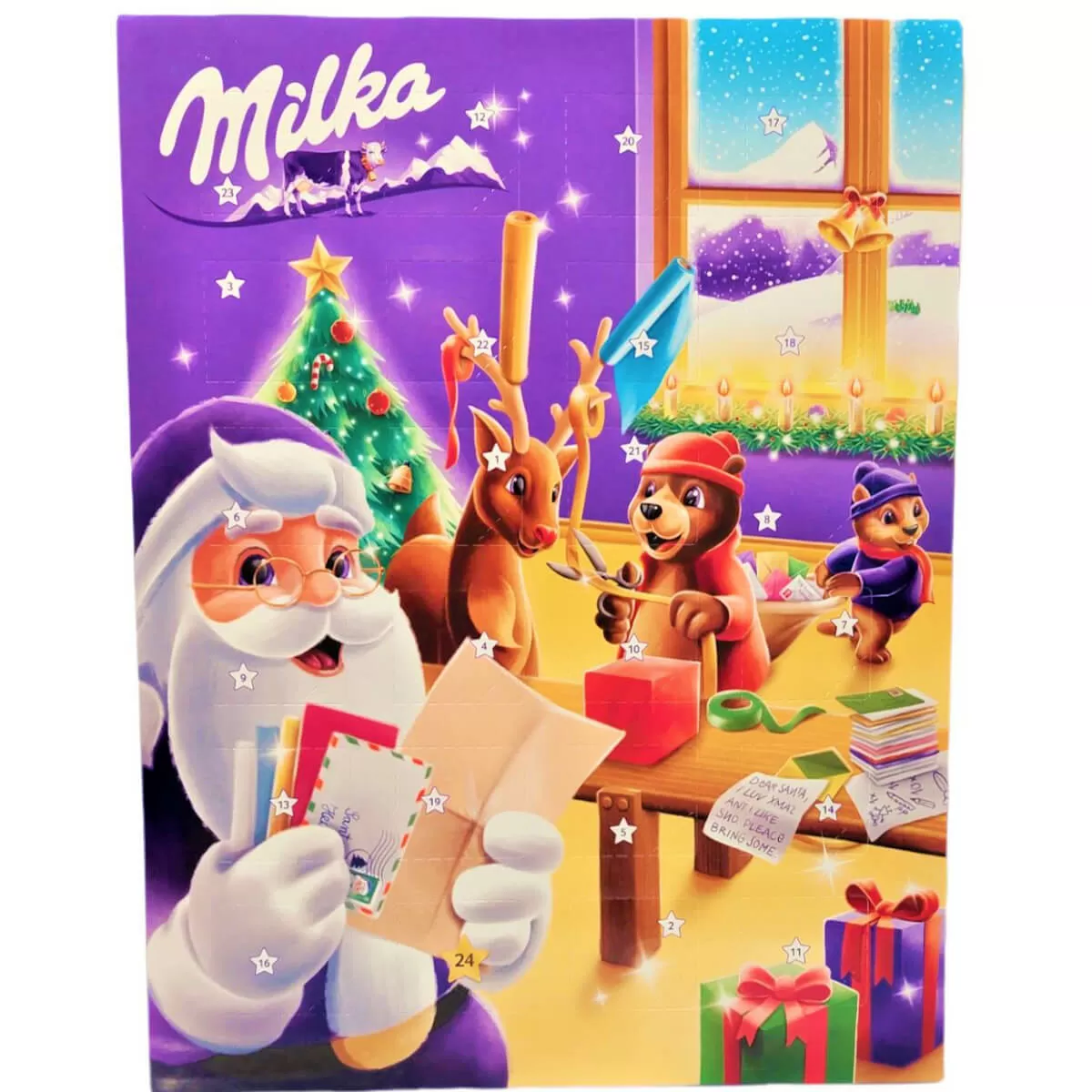 2D Календар с Шоколад MILKA 90гр
