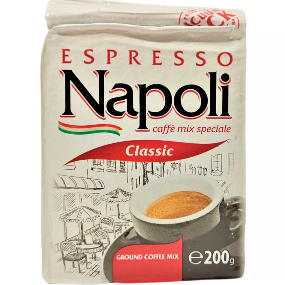 Мляна Кафеена Смес NAPOLI Classic 200гр
