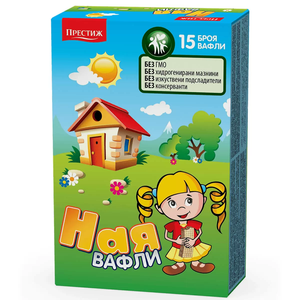 Вафли НАЯ нетунквани 350гр