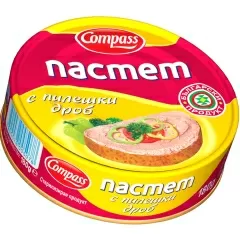 Пастет COMPASS с Пилешки Дроб 180гр_0