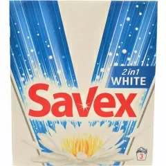 Прах за Пране SAVEX White 2в1 300гр_0