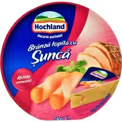 Топено Сирене HOCHLAND Шунка секторно 140гр_0